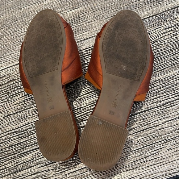 Birdies The Songbird Mules / Slides in Copper Penny (Golden Orange) 8.5 - Picture 7 of 9